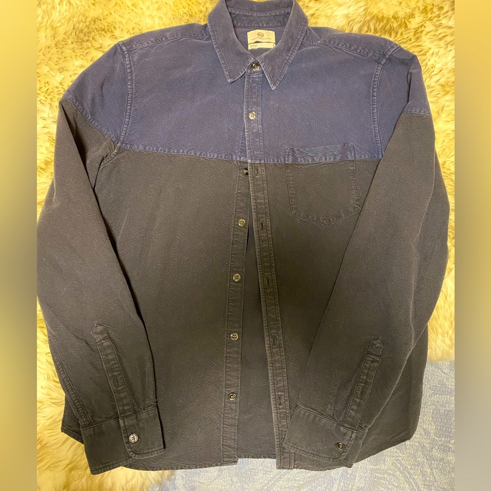 AG Adriano Goldschmied Slim Fit Button Up